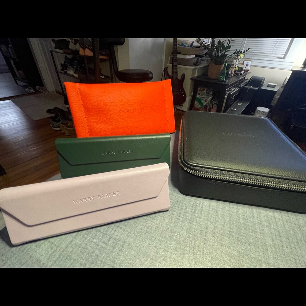 4 Warby Parker Sun / Glasses Cases